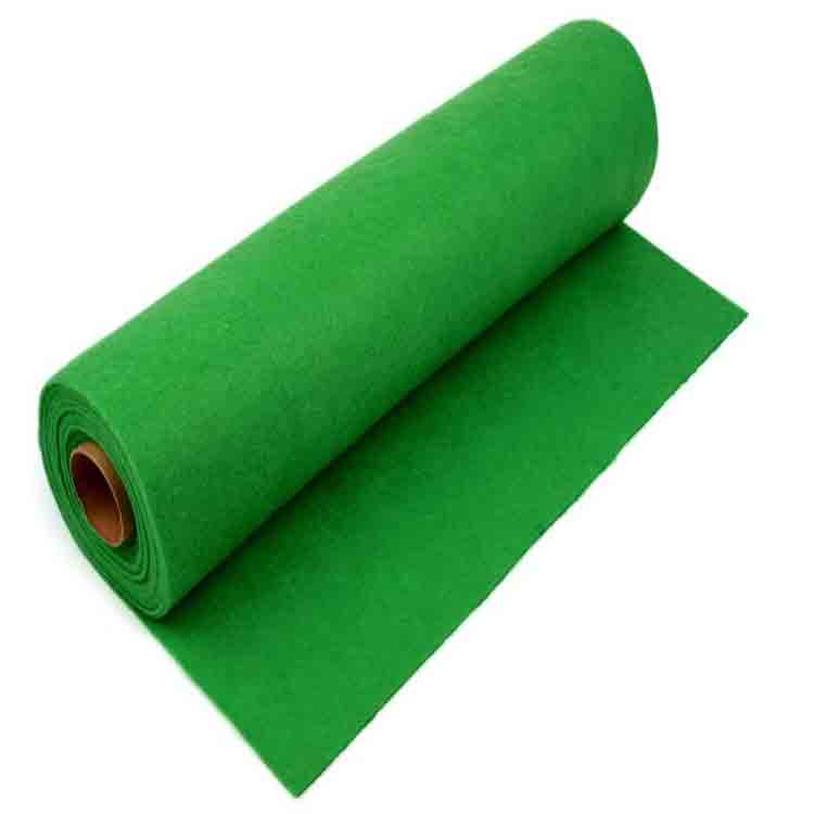 green felt roll 1